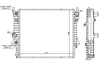 фото thumb №2, Радиаторов двигателя jaguar s-type xf xj 2.5-4.2 01.9
