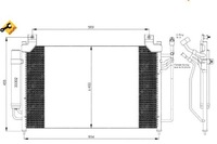 фото thumb №2, Конденсатор кондиционера mazda cx-7 07- nrf