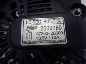 фото thumb №7, Генератор kia ceed 2 ii 1.6 gdi бензин 2012- 37300-2b600 2609780 110a