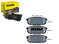 фото thumb №1, Тормозные колодки тормозные kia задняя sorento 02- textar