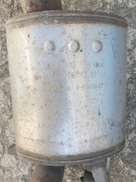 фото thumb №6, Mercedes c w205 2.2 cdi глушитель комплектный зонд