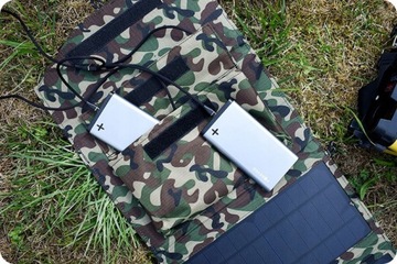 Solarna Ładowarka 20W do Telefonu+Etui Wodoodporne