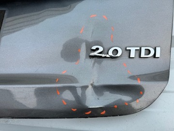 фото thumb №12, Vw touran i 1 рестайлінг кришка кришка багажника зад задня