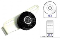 фото thumb №2, Ролик натяжная ремень многоручьевой dacia dokker d