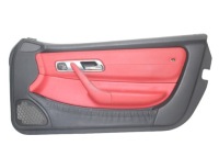 фото thumb №1, Mercedes slk r170 w170 обшивка правий оббивка przed liftem червоний шкіра