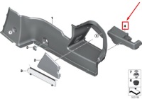 фото thumb №1, New bmw 8 cabrio g14, f91 правий trunk foam insert 7435264 51477435264
