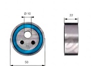 фото thumb №2, Ролик натяжная ремень распределительного вала nissan kubistar re