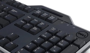 KLAWIATURA DELL SMARTCARD KB813 USB QWERTY CZARNA