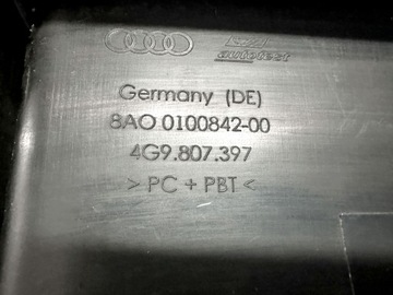 фото thumb №10, Задня накладка заглушка фаркоп audi rs6 a6 4g9 - mat aso