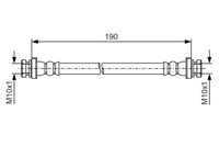 фото thumb №6, Bosch 1 987 481 a11 шланг тормозной гибкий