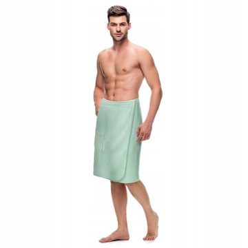 KILT RĘCZNIK KĄPIELOWY MĘSKI DO SAUNY S/M BAWEŁNA FROTTE SPA BASEN SZAŁWIA