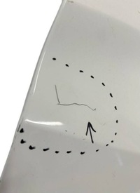 фото thumb №11, 53801-16470 toyota corolla cross xg10 20- крила передній правий білий orygi