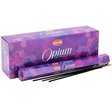 Индийские ароматические опиумные благовония, 20 шт. HEM