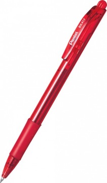 PENTEL BK 417 АВТОМАТИЧЕСКАЯ ШАРИКОВАЯ РУЧКА WOW RED x 10