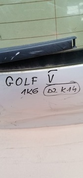 фото thumb №7, Vw golf v 5 hb 1k6 03-08 крышка багажника задняя зад