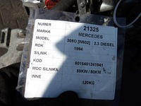 фото thumb №6, Mercedes t1 w308 2,3d двигатель kompletny 601940 59kw 80km