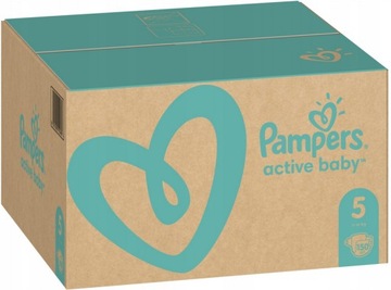 PAMPERS PIELUSZKI ACTIVE BABY 5 JUNIOR 150 SZT MIE