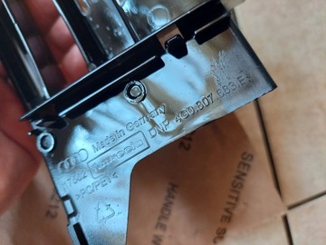 фото thumb №9, Решітка бампера - середня - audi a6 c7 - 4g0 - рестайлінг - нова