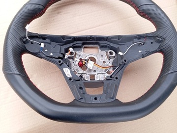 фото thumb №11, Vw golf viii 8 5h0 passat b8 tiguan руль кожа r-line красная nić