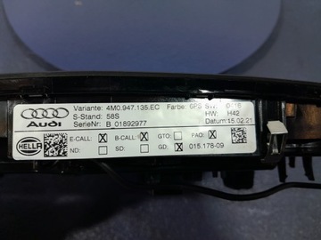 фото thumb №12, Audi q7 ii 4m рестайлінг лампочки стеля s-line 4m0947135ec