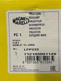 фото thumb №1, Fiat doblo 2010 лампи передні