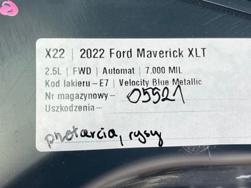 фото thumb №11, Защита средняя стойка c ford maverick 2022+ usa