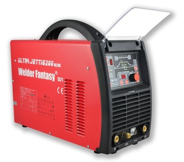 ULTRA JET 200 SPAWARKA TIG INWERTOROWA AC/DC PULS MMA TIG PRZYŁBICA