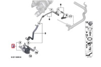 Купити Bmw 1 f20 додаткова насос водяна 11515a36585 nowa оригінальна, фото thumb