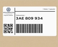 фото thumb №1, Вкладиш 3ae809934 vw passat