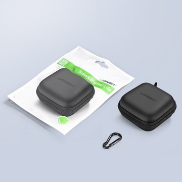 UGREEN WATERPROF CASE ЗАЩИТНЫЙ ЧЕХОЛ ДЛЯ НАУШНИКОВ И GSM АКСЕССУАРОВ 8X8CM
