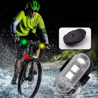 Купити 4x бездротові stroboskopowe led rgb світло 8 кольорів до автомобіля мотоцикла, фото thumb