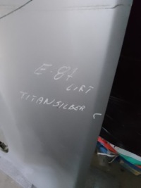 Bmw e87 e81 крила лівий перед titansilber Недорого, фото thumb