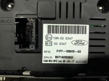 фото thumb №4, Ford focus mk3 рестайлінг дисплей екран радіо f1ft-18b955-ad