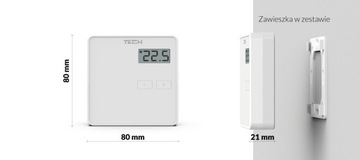 БЕСПРОВОДНОЙ КОМНАТНЫЙ РЕГУЛЯТОР TECH ST-294 v2