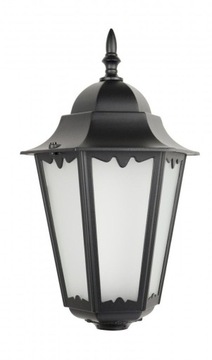 Głowica do lampy ogrodowej czarna RETRO CLASSIC II
