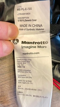 Чехол/дождевик от итальянской компании Manfrotto MB PL-E-705.