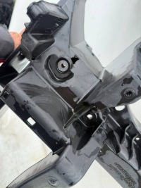 фото thumb №8, Vw passat b6 3c0 3c0805594d передняя панель усилитель лобовое