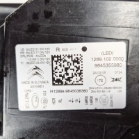 фото thumb №14, Citroen c5 aircross lift 22-25 лампа led передняя правая 9845355980