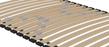 Stelaż wkład do łóżka 140x200 DUALFLEX podwójny regulowany