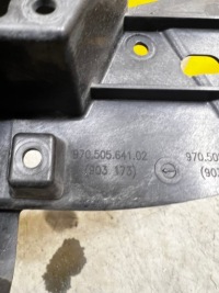 фото thumb №9, Направляющая усилитель бампера задняя заднего porsche panamera 970 i lift