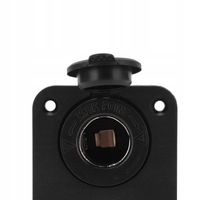 фото thumb №9, Роз'єм прикурювача автомобільний 12-24 v, чорний,