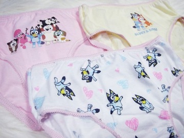 Трусики для девочек BLUEY DOGS Трусики из хлопка, 3 шт. 122/128