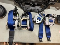 фото thumb №10, Консоль панель приладів оригінал porsche macan 95b комплект оригінал niebieskie ремені