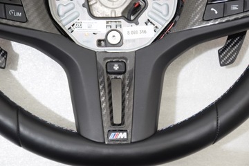 фото thumb №10, Bmw g87 g80 g81 g82 руль m wibracje лепестки с подогревом оригинал карбон