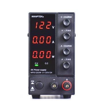 ZASILACZ LABORATORYJNY REGULOWANY DC 0-3A 0-120V