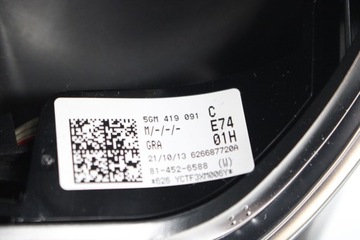 фото thumb №11, Vw golf 7 vii руль мульти кожа 5gm419091c 5gm 419 091 c usa