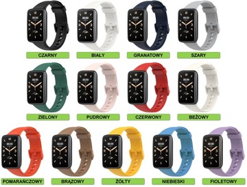 БРАСЛЕТ СИЛИКОНОВЫЙ РЕМЕНЬ ДЛЯ XIAOMI MI BAND 7 PRO | ВЫБОР ЦВЕТА
