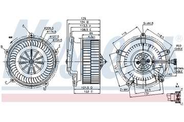 фото thumb №8, Вентилятор інтер'єру - повітродувка [ nissens ] 87119