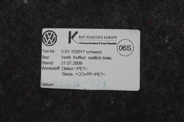 фото thumb №8, Vw passat b6 универсал боковина обивка багажника левый