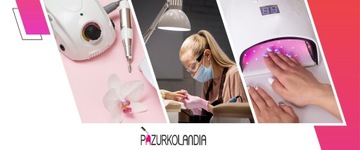FREZARKA 68W LAMPA POCHŁANIACZ do paznokci + KUFER